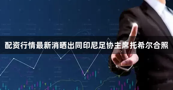 配资行情最新消晒出同印尼足协主席托希尔合照