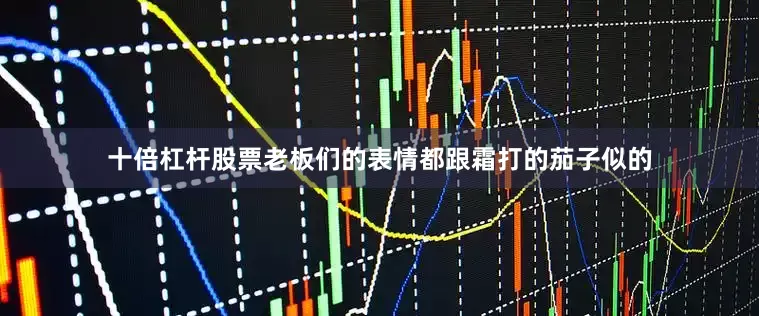 十倍杠杆股票老板们的表情都跟霜打的茄子似的